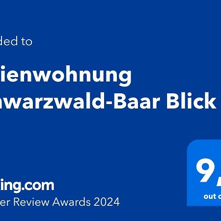 Ferienwohnung Schwarzwald-Baar Blick Donaueschingen Luaran gambar